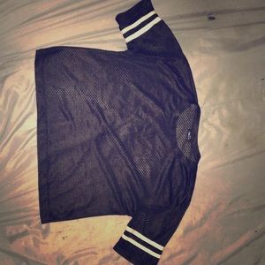 Black and white shirt